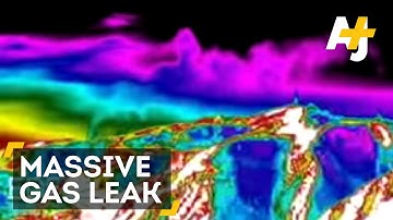 Massive Methane Gas Leak Near Los Angeles On Infrared Camera