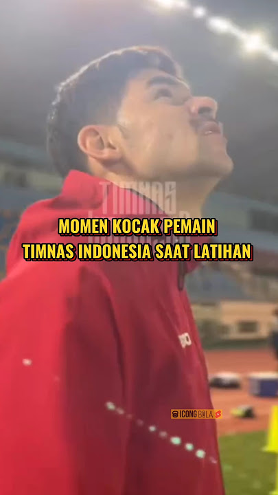 INILAH MOMEN KOCAK PEMAIN TIMNAS INDONESIA SAAT LATIHAN 🤣 #shorts