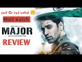 MAJOR Review Telugu | Adivi Sesh, Saiee, Sobhita | MAJOR Movie Review |Telugu Movies | Mana view |