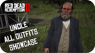 All Uncle Outfits Showcase RDR2  |  Uncle Model Clothing [RDR2 Outfit Changer]