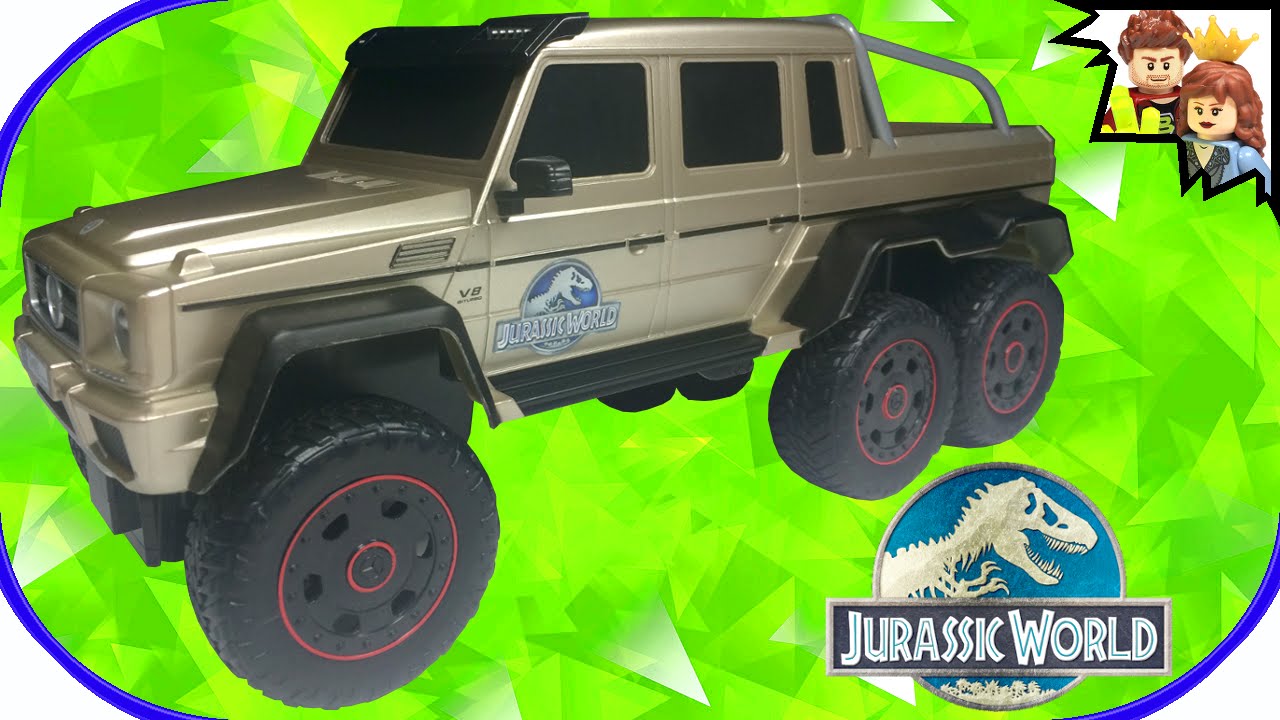 Jurassic World Mercedes Benz G 63 Amg 6x6 Radio Control Car Brickqueen Youtube