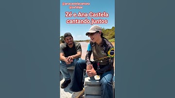 Zé e Ana Castela Cantando juntos #shorts #anacastelacantora #zefelipe