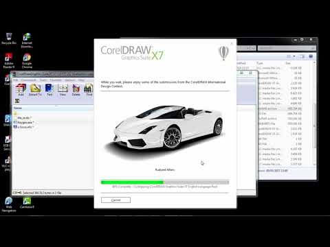 Tutorial Instal CorelDraw X7 di Windows 7 32 bit