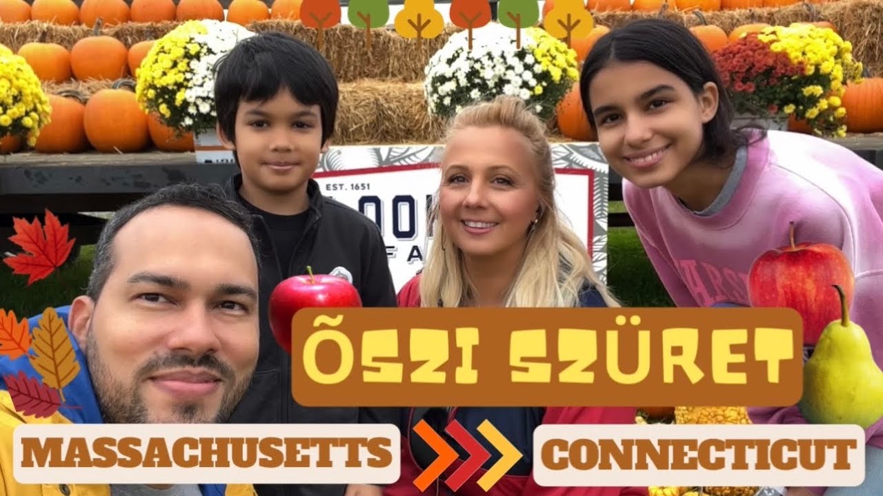 IRÁNY CONNECTICUT! ALMASZÜRET - YALE EGYETEM - GREENWICH bája.