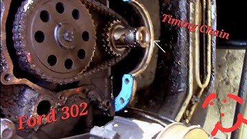 How to Replace Timing gears and chain 5.0 302 87-96 f-series and bronco