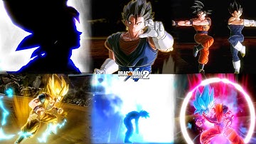 New Animated Goku w/All Transformations & Fusions Custom Moveset SSJ1-2-3-G-B-BK-UIOmen-UI - DBXV2 🔥