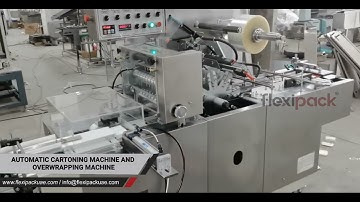 AUTOMATIC CARTONING MACHINE AND OVERWRAPPING MACHINE - Flexipack UAE