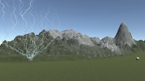 Thunder effects on Unity 3D