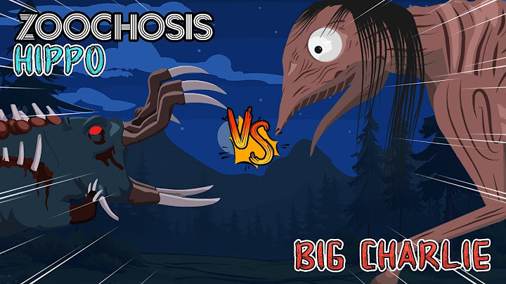 Zoochosis Hippotamus vs Big Charlie | Monster Animation