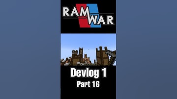 Publicly Releasing my FPS | Ram War Devlog 1 | Part 16 #minecraft #development #devlog #fps