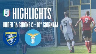 Highlights Frosinone-Lazio U16 A-B, 10^ giornata stagione 2023-24