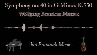 Symphony no. 40 in G Minor, K.550 - Wolfgang Amadeus Mozart (Piano Violin)