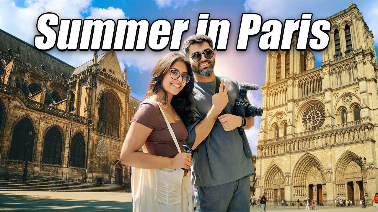 Summer in Paris 🇫🇷 | Friends, Food & Memories | සිංහල Vlogs 🇱🇰