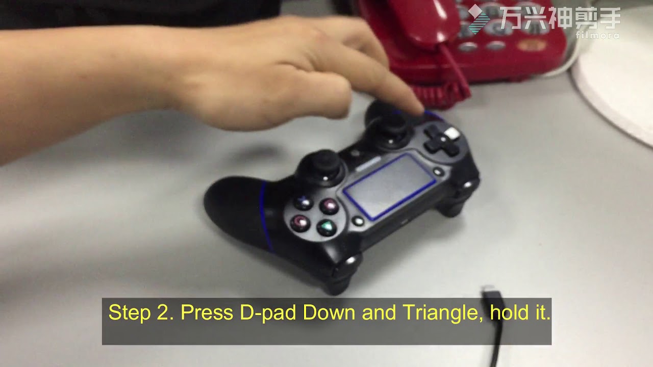 tilbagemeldinger Gå tilbage arsenal How to Update Firmware of TONSUM PS4 Game Controller - YouTube