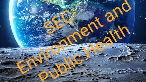 BA  Semester 4 subject SEC (Environment and public health) Session 2017-20  BBMKU dhanbad