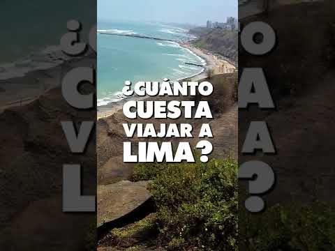 Cuánto cuesta viajar a LIMA (Perú) | #Shorts