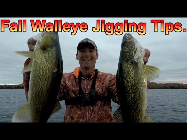 NEW-Fall Walleye Jigging (Where and How To Do It) 