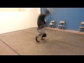 Back Hand Springs in Small Room