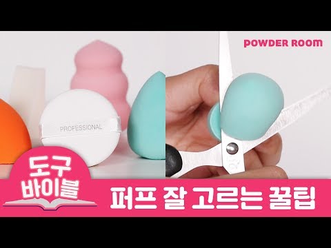 많고 많은 퍼프중 나한테 맞는 퍼프 알려줌! | 파우더룸(POWDERROOM)