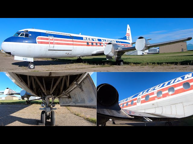 Reeve Aleutian Lockheed L-188 Electra WALK AROUND