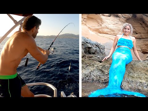 I Found A Beautiful Mermaid While Fishing With Friends In Mallorca