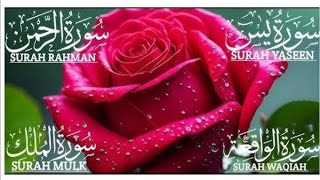 SURAH RAHMAN #SURAH Al Mulk #SURAH YASEEN #mesmerizing in voice of Shaikh Abdur Rahman.Qari,322.