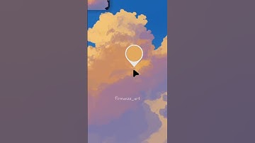 Part 55 | Drawing Clouds Aesthetic #ibispaintx #painting #art #digitalart  #tutorial #feedshorts