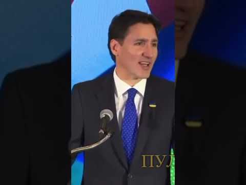 Премьер Канады Джастин Трюдо, восхваляя Зеленского, исчерпал все известные ему прилагательные