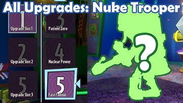 All Upgrades: Nuke Trooper - Loads of Variants PvZ Gw2 Mod