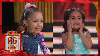 Duelo de chistes: "Beba" vs Sarilú | Pequeños Gigantes 2019