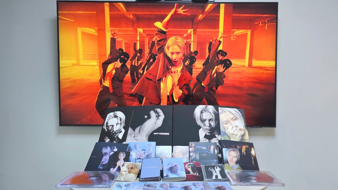 💿TAEMIN Album Unboxing PHASE 1 : Soft Violence #태민 #TAEMIN