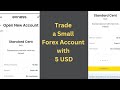 How to create a CENT ACCOUNT in Forex Trading for trading Small Forex Accounts