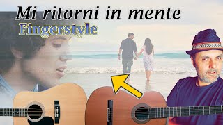 Video thumbnail of "MI RITORNI IN MENTE LUCIO BATTISTI per SOLA CHITARRA"