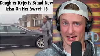 Girl gets Tesla for birthday gift &amp; has a MELTDOWN | TRY NOT TO LAUGH #140