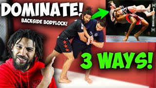 3 Ways to DOMINATE Backside Body Lock in MMA Fighting