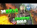 CRAZY CAUSTIC 24 BOMB! SOLO 5K DMG  - Apex Legends