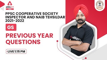 PPSC Cooperative Inspector, Naib Tehsildar 2022 | Polity | Previous Year Questions