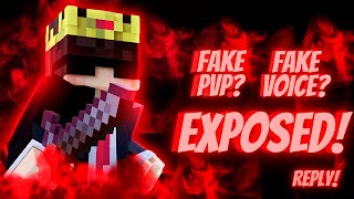 Dark Reality of Senpaispider! -EXPOSED! Fake PVP, Fake Voice -REALITY!