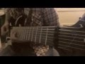 ABHOR - Wings of Chaos (Guitar Play-Through) [Instrumental] [8 string Djent]