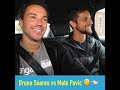 "Who is the laziest?" Bruna Soares and Mate Pavic