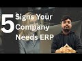 5 Signs Your Company Needs an ERP System NOW! | Business Growth Tips