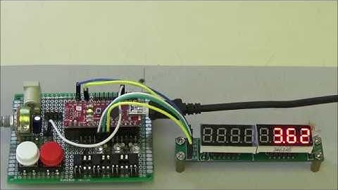 Arduino Stopwatch Demo with MAX7219 LED Display
