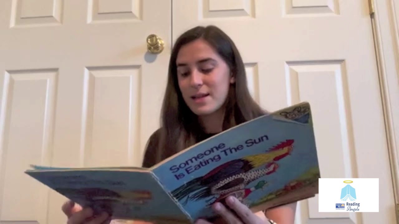 UWDE- Reading Angels Sara Reads Someone is Eating The Sun