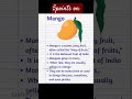 #fruits #essaywriting #5points on mango #english #education #essay #mango #kidseducation