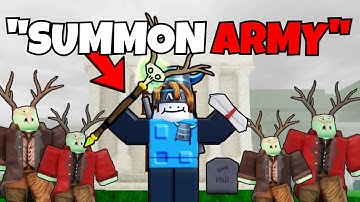 Using the NEW Necromancer Class to Build an INSANE ARMY in 99 Nights!