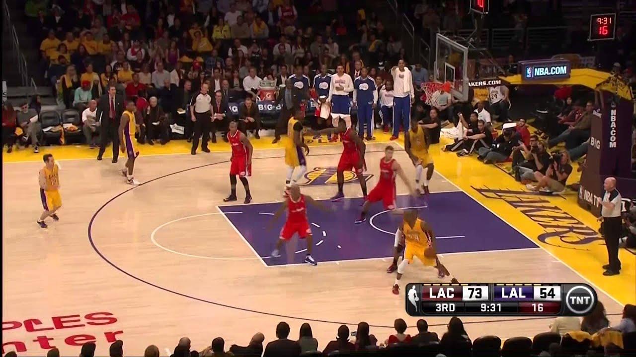 02 14 2013 Clippers vs Lakers Team Highlights - YouTube