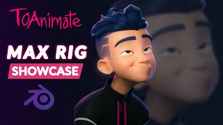 Max Rig Showcase ⏩ Blender Animation Course - TOAnimate