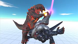 Thermal Godzilla finds Golza blocking his path. Golza displays his power but is still knocked out screenshot 3