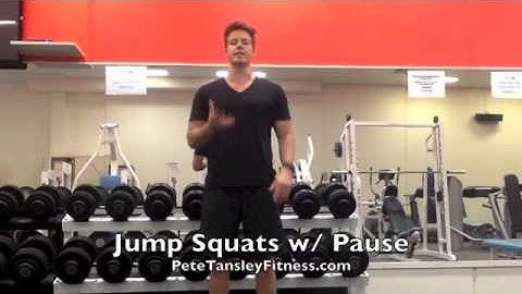 Jump Squat with pause