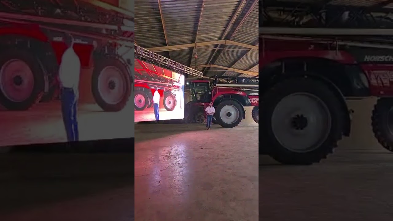 Die bekendstelling van Horsch se nuwe selfaangedrewe spuit.